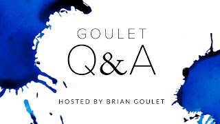 Goulet Q&A Episode 86: Mailing Fountain Pens, Hard Starting, and Easy to Clean Inks