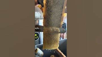 Uncapping Honey frame