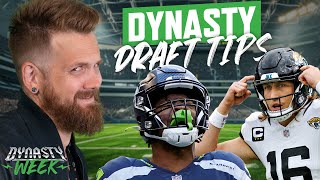 Dynasty Draft Tips + Rookie Sleepers | Fantasy Football 2024  Ep. 1576