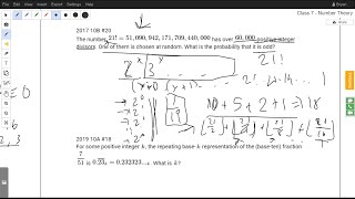 Number Theory: Intermediate Contest Math 8/16/20