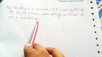 DFA - each string contains 