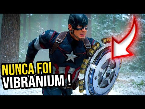 FINALMENTE É REVELADO DO QUE É FEITO O ESCUDO DO CAPITÃO AMERICA