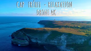 Magnifique Balade Sur Les Côtes Bretonnes Vue Du Ciel - Relaxation - 4K 