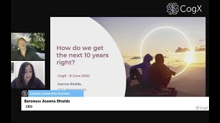 How do we get the next 10 years right? | CogX Opening Keynote w/ Joanna Shields