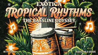 Exotic Bongo Grooves | 1950s Exotica Music ~ Retro Tiki Bar & Relaxing Tiki Lounge Playlist