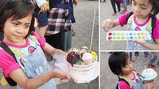 Hunting Jajanan Anak Magic Snack, Es Serut Rainbow dan Jelly  di Tasik Oktober Festival 2019