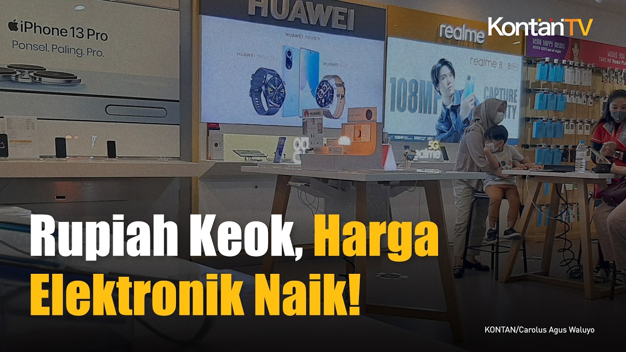 Rupiah Melemah, Harga TV dan AC Mulai Naik! Konsumen Tahan Belanja