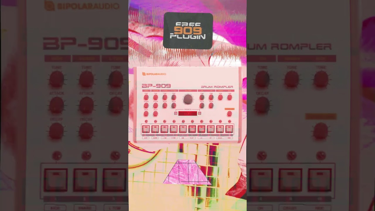 無料】unAbleton「BP-909」無償配布！909のサンプルを基に開発された