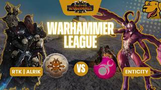 Enticity(Slaanesh) vs Alrik Ral(Norsca) - Game 1 - Warhammer League #6