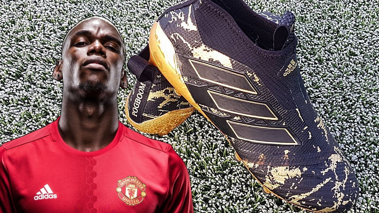 POGBA adidas ACE 17+ Capsule Collection - Testing Golden Boots - YouTube