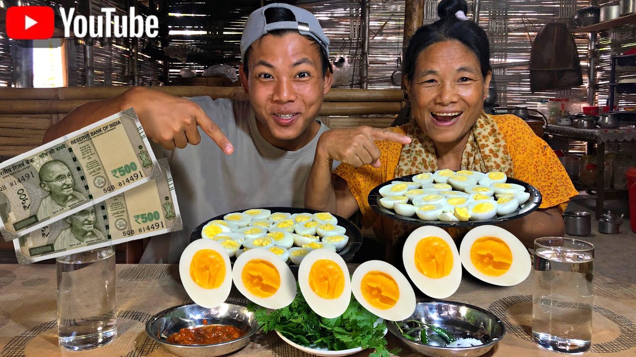 Egg Mukbang Challenge With Mom 😂🥚| Pesa 💰Kisne Jeeta || Arunachal Pradesh 🇮🇳