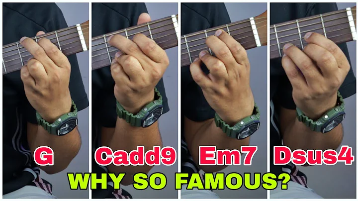 Why G , Cadd9 , Em7 & Dsus4 Works Everywhere ? | Why Everyone Use This Guitar Chord Progression ?
