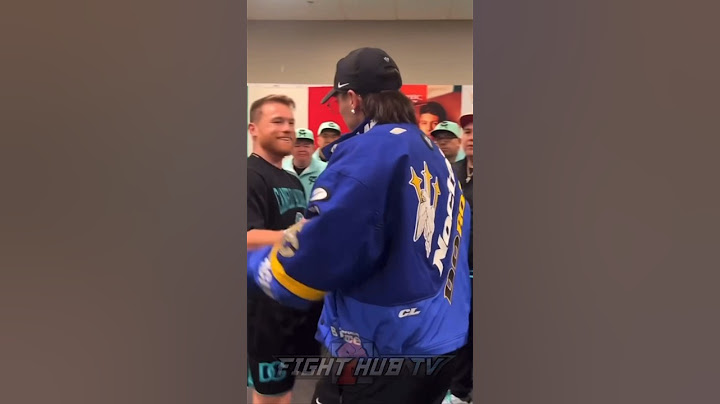 Peso Pluma abraza a Canelo Álvarez antes de su pelea contra Munguía #CaneloMunguia