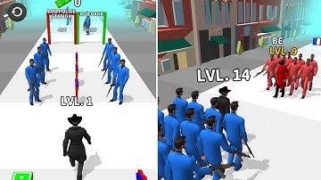 Mafia Run 3D 🗡👨 Walktrought All Level Gameplay Android,ios