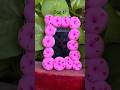 Day 17 mirror makeover doughnut shape #diy #subscribe #craft #100k #hello