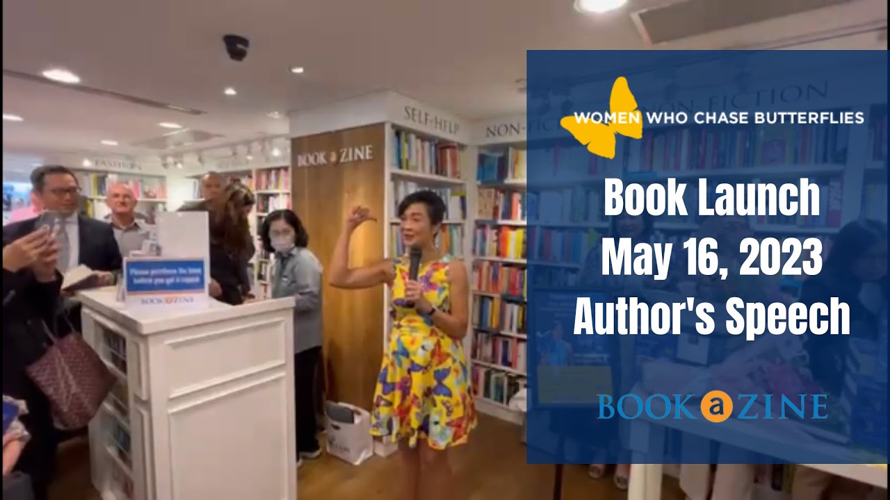 Women Who Chase Butterflies - Book Launch & Author's Speech