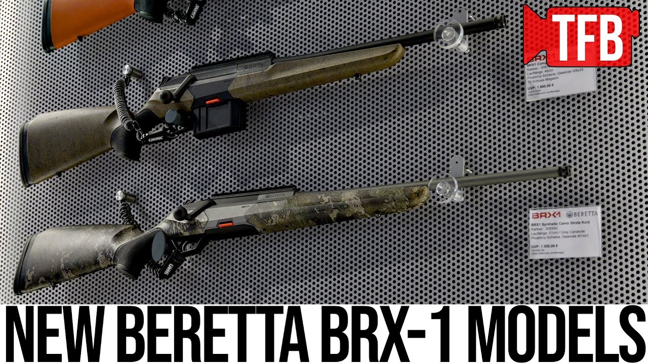 Brx1 Ranch Beretta BRX1 Compact Ranch Edition: Modular Straight-Pull Rifle in .308 ...