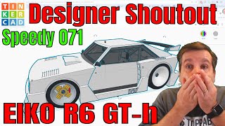 A Tinkercad EIKO R6 GT-h by Speedy 071 | 30 Hours | Designer Showcase