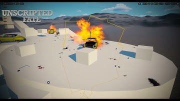 Spinning Into Chaos 🚗🔥 | Unreal Engine 5 Vehicle Destruction Showcase