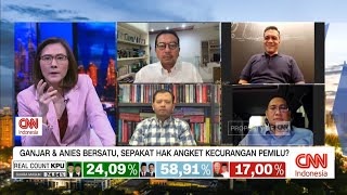 Ganjar & Anies Bersatu, Sepakat Hak Angket Kecurangan Pemilu?