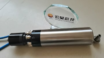 80mm 2.2kw iso20 automatic tool change spindle