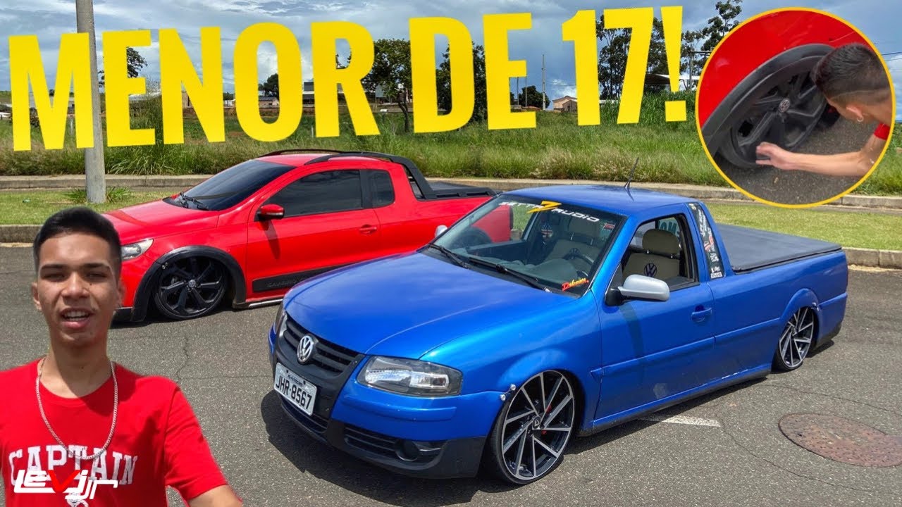 Carro Volkswagen Saveiro G4 Surf (Rebaixada com som/moto na capota) - Fase  2 Proton Bus - Lukas Gameplays