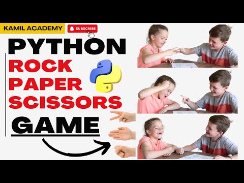 Create a Rock Paper Scissors Game in Python: Step-by-Step Tutorial @KamilAcademy-amn