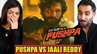 PUSHPA VS JAALI REDDY FIGHT SCENE REACTION!! | MASS FIGHT SCENE | Icon Star Allu Arjun | Sukumar