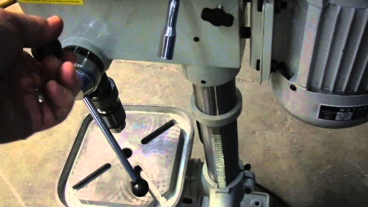 17” Swing 16 Speed Belt Drive Drill Press ZJ4120 NB350 YouTube