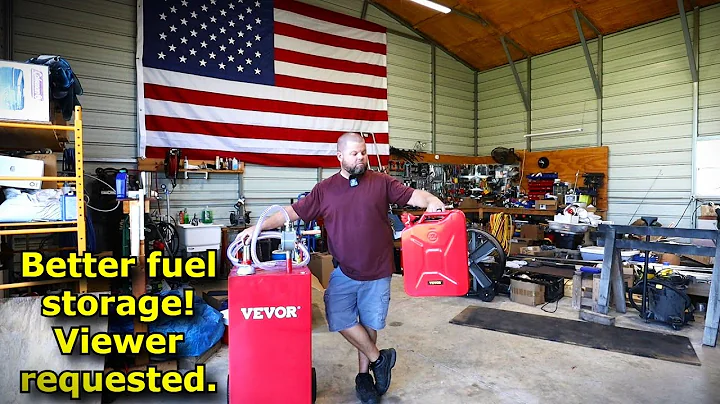 Better fuel storage options! Viewer requested! Vevor fuel caddy #739