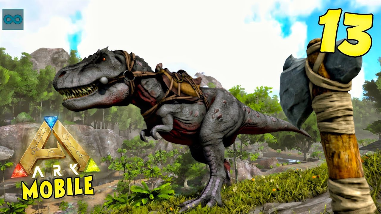Taming A High Level T - Rex | Ark Ultimate Mobile Edition Gameplay | Hindi #13