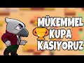 MÜKEMMEL KUPA KASIYORUZ !! - Brawl Stars Türkçe