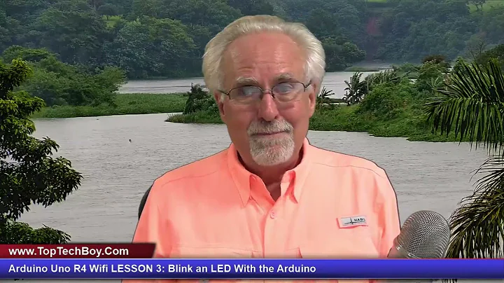 Arduino Uno R4 Wifi LESSON 3: Blink an LED With the Arduino