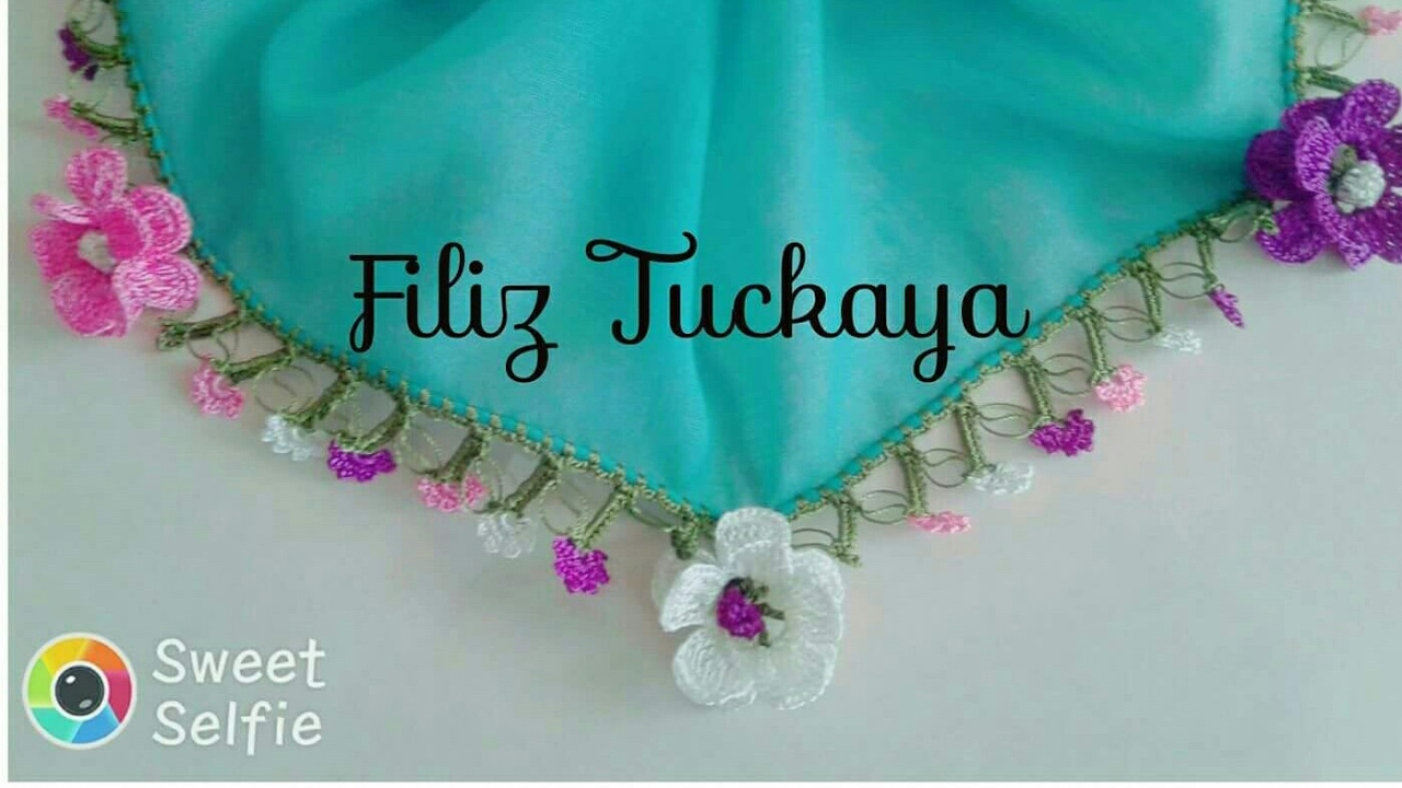 272 İki Katlı Kolalı Çiçek Oyası Yapımı