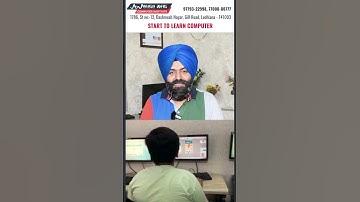 Start to Learn Computer | Ludhiana best training institute | Akash Webs Computer Institute