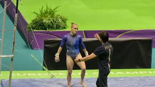 Alice D'Amato   AA Silver   Uneven bars  QF  European championships 2024