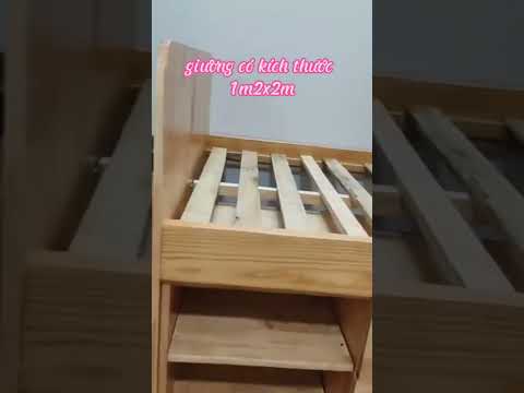 Video Giường ngủ kết hợp tủ quần áo, kệ sách và tủ 3 ngăn... - youtube
