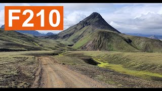F210 Full Length Drive | all river crossings | Froads Iceland 4K