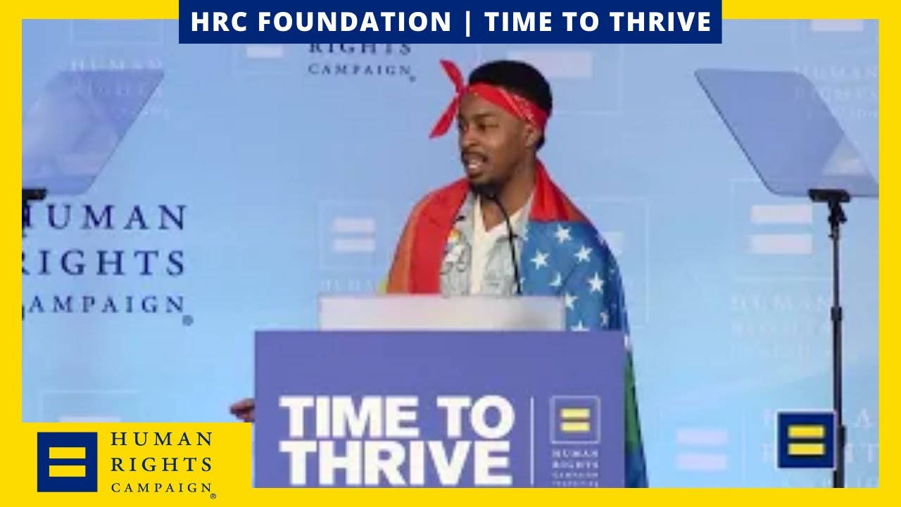 2020 Time to Thrive: HRC Youth Ambassadors Joseph Reed and Makayla ...