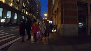 ⁴ᴷ⁶⁰ Walking NYC (Narrated) :  SoHo to World Trade Center via Lafayette Street (November 12, 2019)