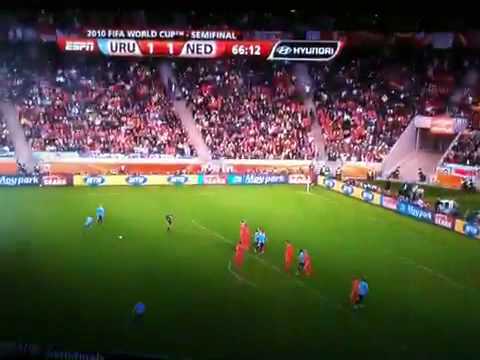 Netherlands vs Uruguay highlights 2010