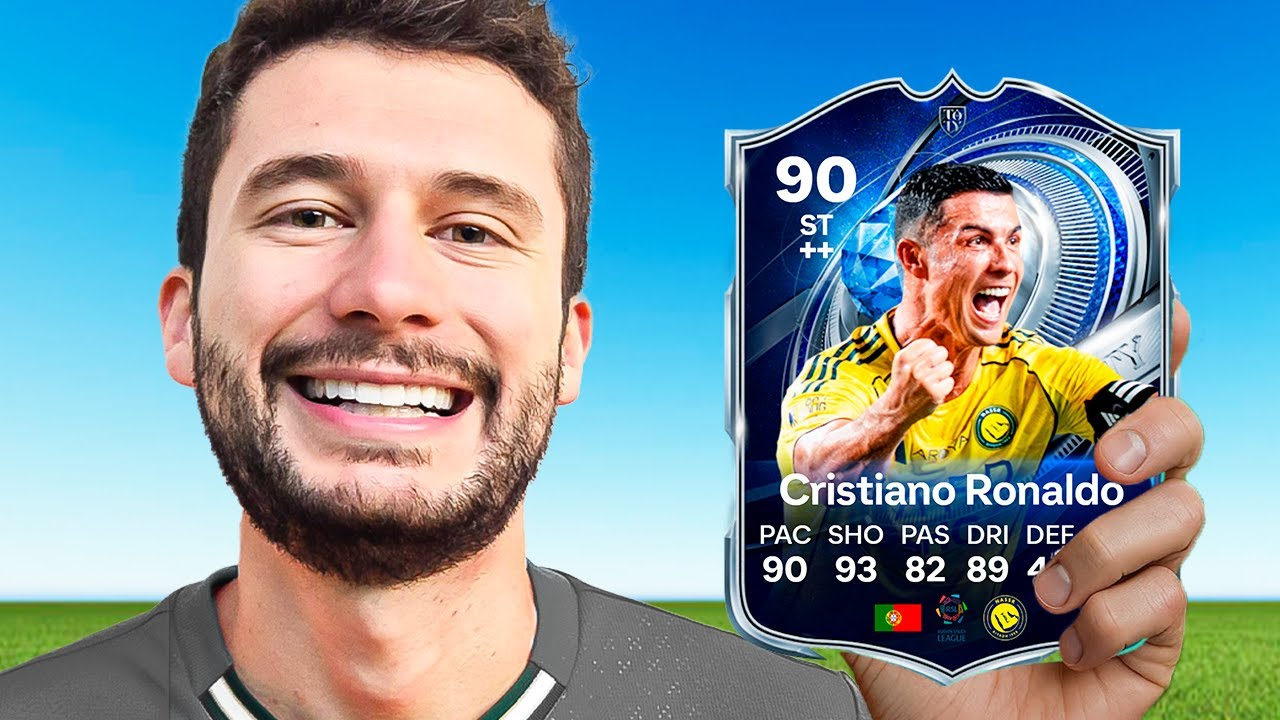 USEI O NOVO CR7 TOTY E ELE É INSANO! 🔥