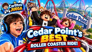 🎢 Cedar Point's BEST Roller Coaster Ride! 😱🔥 | Roblox Adventure