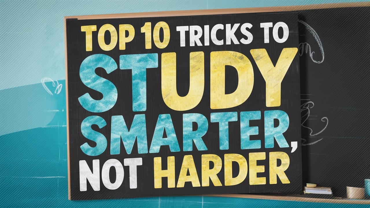 Top 10 Tricks to Study Smarter, Not Harder - YouTube