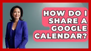 How Do I Share A Google Calendar? - Ultimate Life Hacks