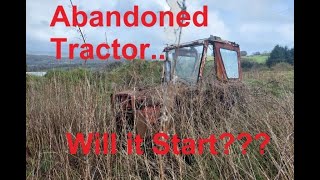 Abandoned Tractor  Will it start? Sitting 10 Years