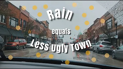 my downtown only looks good in the rain | Catherin...