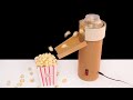 How to Make Popcorn Machine from Cardboard (DIY Projects!)