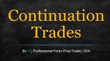 Forex Algorithm Trading - Continuation Trades