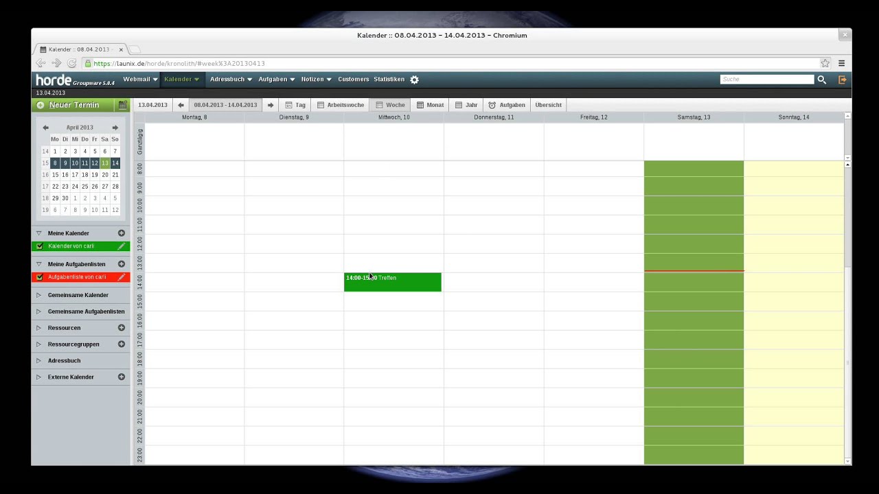 Install Horde Groupware Webmail Edition Centos